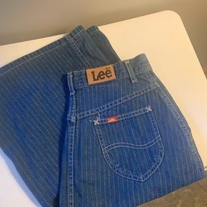 Vintage 80s pinstripe skirt